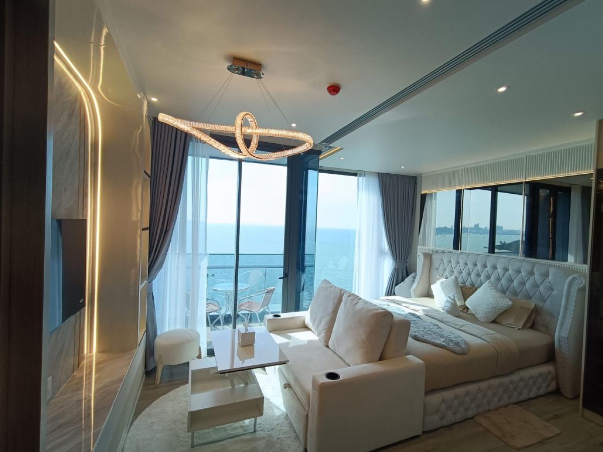 ให้เช่าคอนโดพัทยา บางแสน ชลบุรี สัตหีบ : For Rent ‼️Arom Wongamat : Luxury beachfront