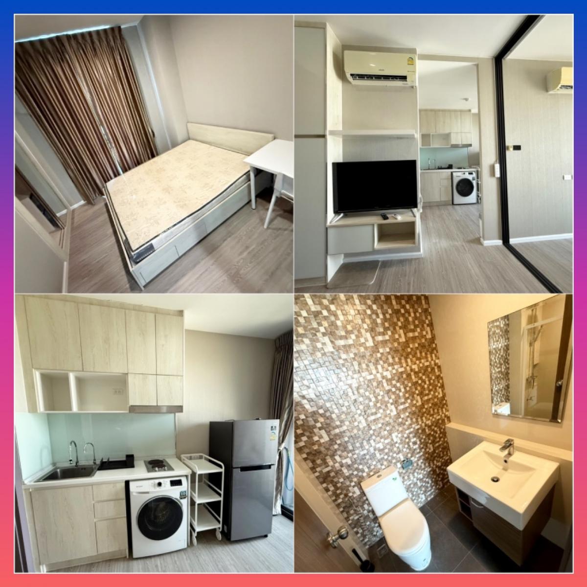 For RentCondoNawamin, Ramindra : JW Station, JW Station Ram Inthra Condo for rent, near MRT, Setthabutra, Min Buri Fashion, Seri Thai