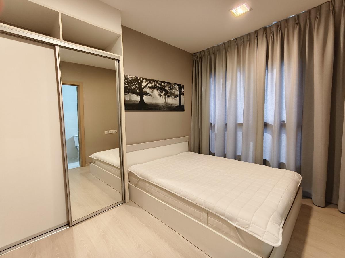 For SaleCondoRama9, Petchburi, RCA : Condo for sale lette Midst Rama 9 (corner room) 23rd floor, size 56.79 sq m, 2 bedrooms, 2 bathrooms, 1 living room, 1 kitchen, balcony size 57 sq m, beautiful, ready to move in at the cheapest price!!