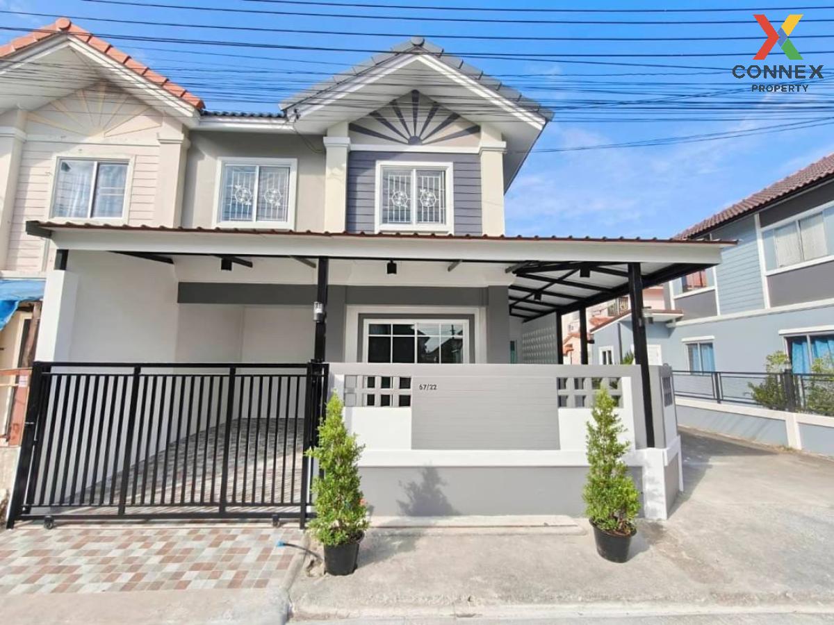 For SaleTownhouseNonthaburi, Bang Yai, Bangbuathong : For Sale Townhouse/Townhome  , Baan Pruksa 33 Bangbuathong , corner unit , newly renovated , Bang Khu Rat , Bang Bua Thong , Nonthaburi , CX-112734