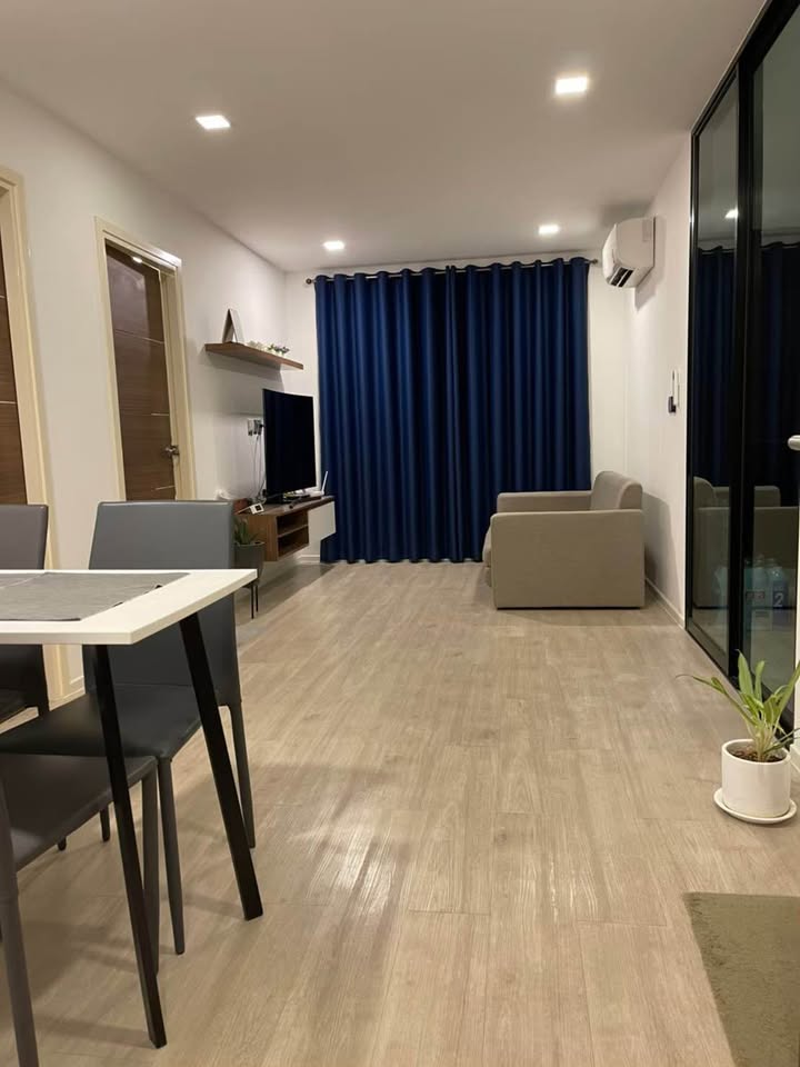 For RentCondoChokchai 4, Ladprao 71, Ladprao 48, : Condo, 6th floor, corner room, fully furnished, beautifully decorated, for rent, Lat Phrao-Nak Niwat area, near Central Eastville, only 2.1 km.