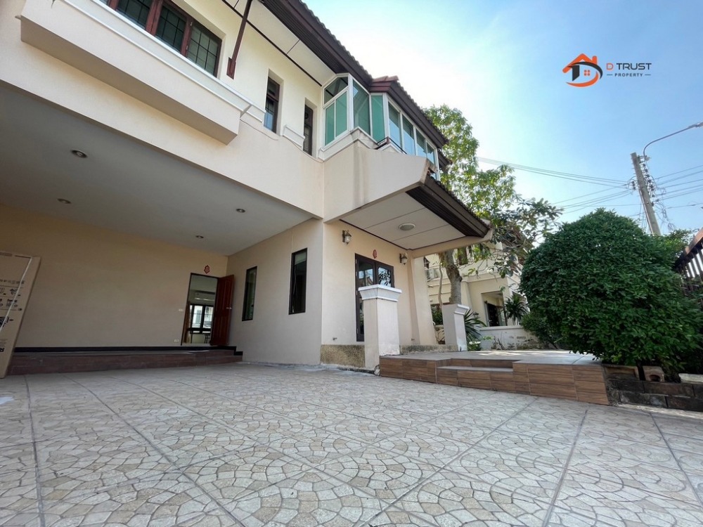 For RentHouseBang kae, Phetkasem : Single house for rent, Suphawan 5, next to The Mall Bang Khae, next to the Blue Line, Phetkasem, Kanchanaphisek, 4 bedrooms, 5 bathrooms, with furniture, 82.6 sq m.