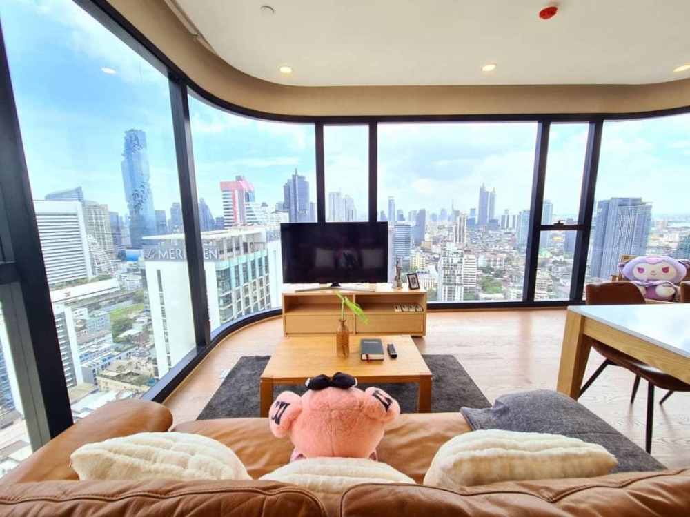 For RentCondoSiam Paragon ,Chulalongkorn,Samyan : 🔥For urgent rent🔥 Condo Ashton Chula Silom (Ashton Chula-Silom) 2 bedrooms, 1 bathroom, 57 sq m., 30th floor, complete electrical appliances, near MRT Sam Yan, Chulalongkorn University