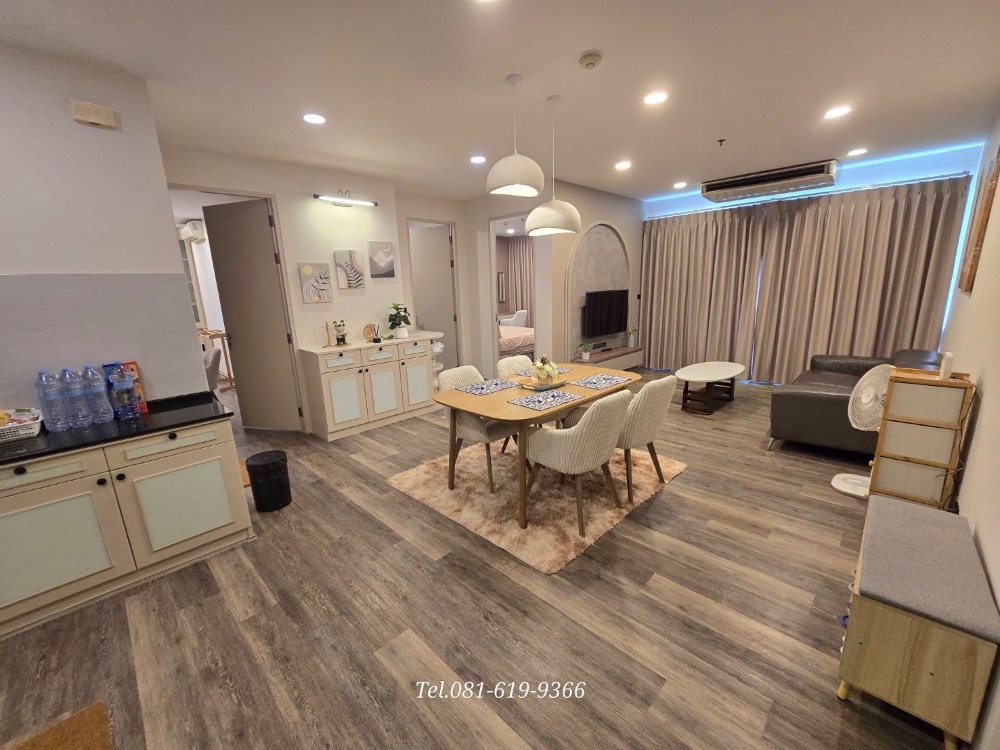 For RentCondoRatchathewi,Phayathai : For Rent: 3-Bedroom Condo in Phaya Thai – Ratchathewi! Newly renovated Extra Larger unit