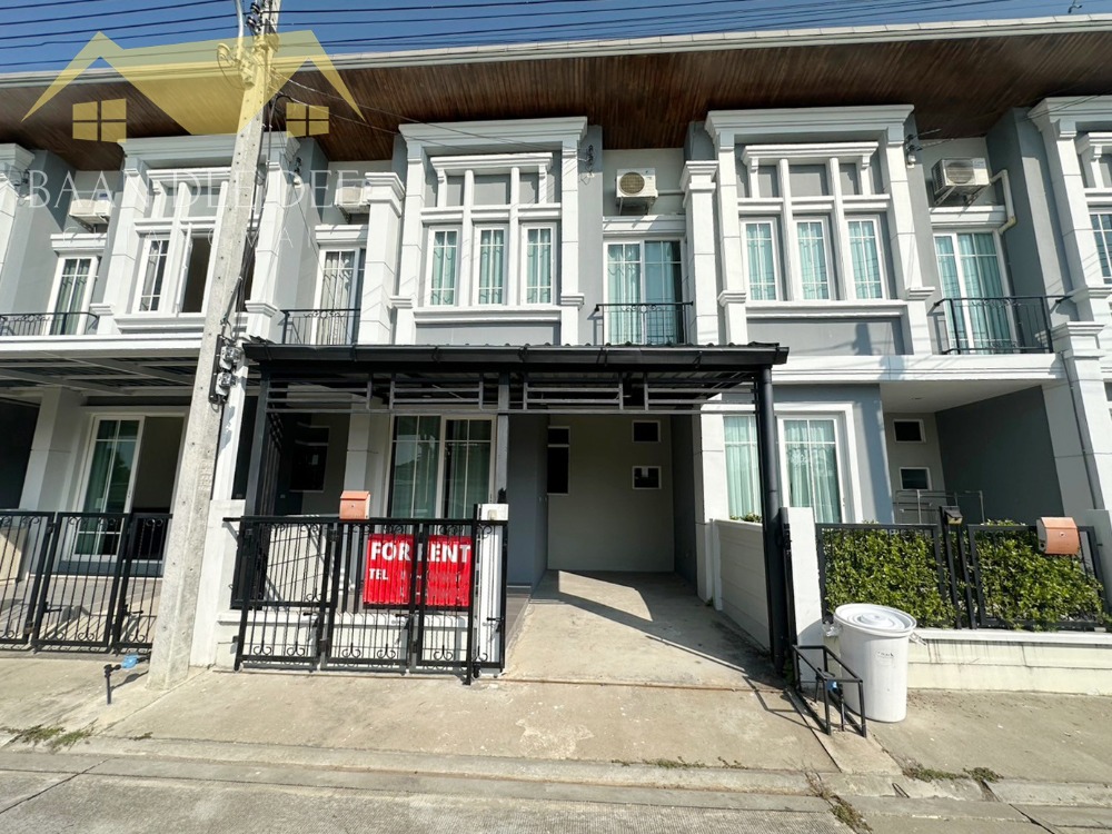 For RentTownhouseChiang Mai : Townhome for rent good location near Meechok Plaza, No.5H521