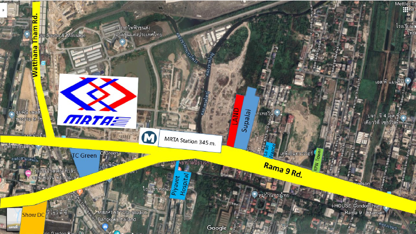 For SaleLandRama9, Petchburi, RCA : For sale/for rent: Large plot of land on Rama 9 Road