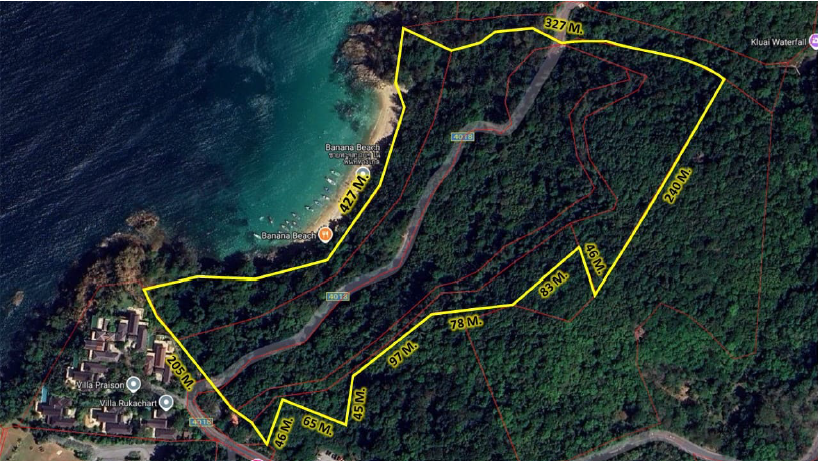 For SaleLandPhuket : Land for sale BANANA BEACH near the beach