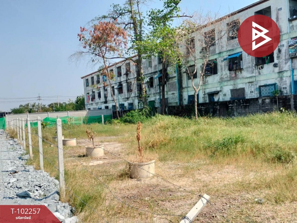 For SaleLandMahachai Samut Sakhon : Land for sale, Soi Thaprang 6, area 40 sq m, Tha Sai, Samut Sakhon