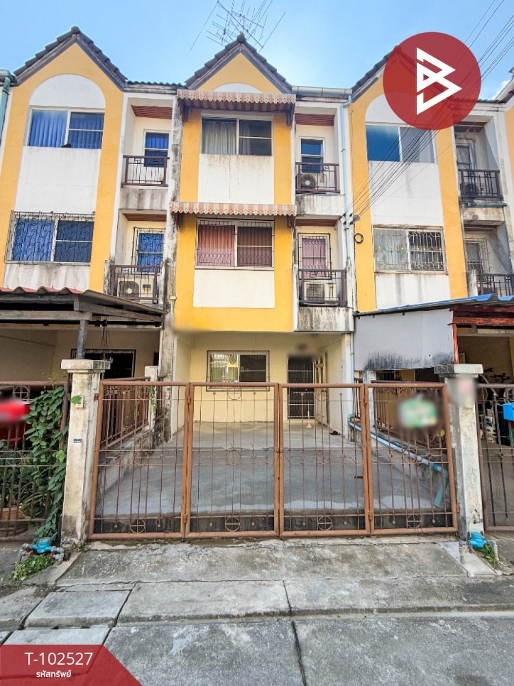 For SaleTownhouseSamut Prakan,Samrong : Townhouse for sale, 3 floors, area 20.3 square wah, Samrong Nuea, Samut Prakan