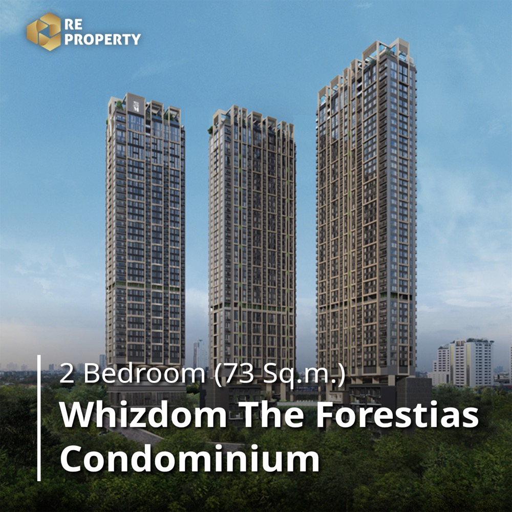 For RentCondoBangna, Bearing, Lasalle : For Rent! Whizdom at The Forestias – 2-Bedroom