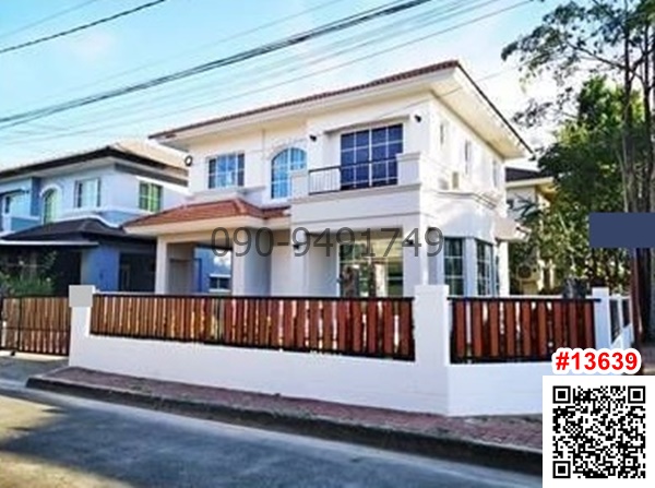 For RentHouseSamut Prakan,Samrong : House for rent, Chaiyapruek, Soi Bang Pla 2, decorated and ready to move in