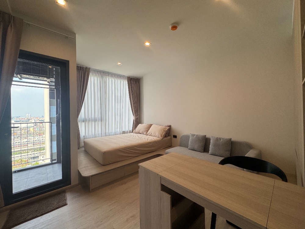 For RentCondoWongwianyai, Charoennakor : For rent 𝙍𝙚𝙛𝙚𝙧𝙚𝙣𝙘𝙚 Sathorn - Wongwian Yai 26 square meters, fully furnished, ready to move in