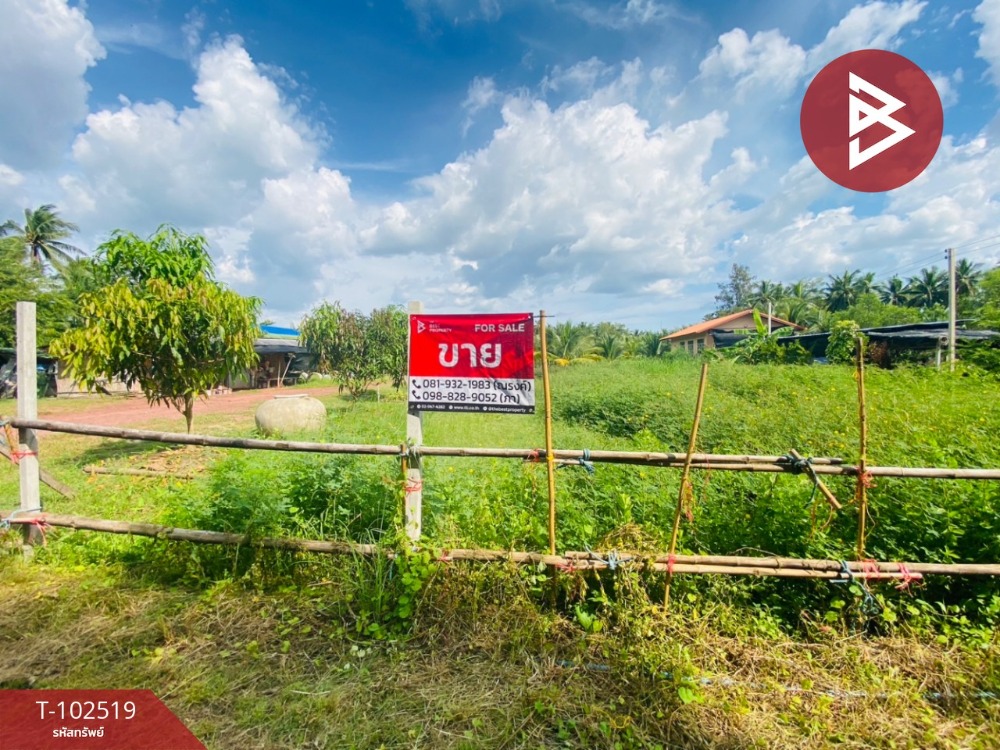 For SaleLandSamut Songkhram : Land for sale, Soi Khlong Khaen 6, area 1 rai, Khlong Khaen, Samut Songkhram