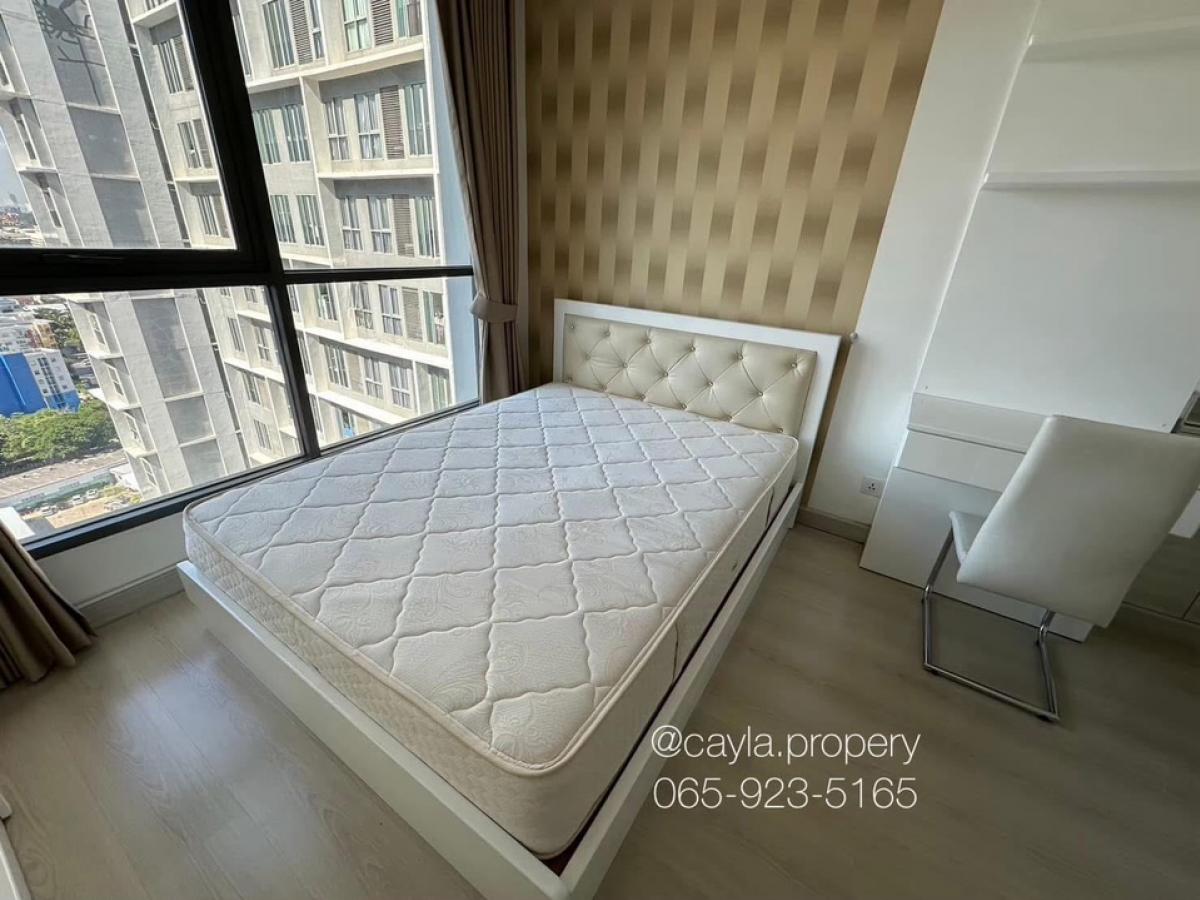 For RentCondoOnnut, Udomsuk : Update available rooms in February 🚅 Near BTS On Nut 🥰 Very hard to find rooms!! If interested, you can make an appointment to view them📍Ideo Mobi Sukhumvit 81