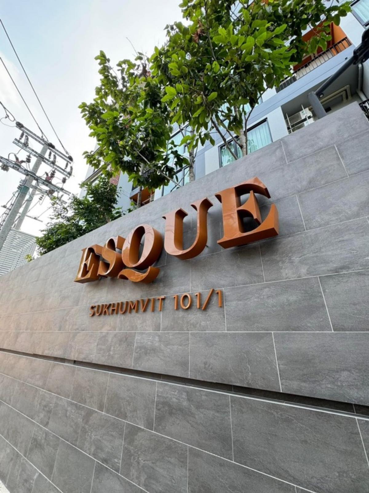 For RentCondoOnnut, Udomsuk : Property code: Conbj0004✅ Condo for rent Esque sukhumvit 101/1 [Esque Sukhumvit 101/1] Brand new room ready to move in 🎊 ‼️💰12,000