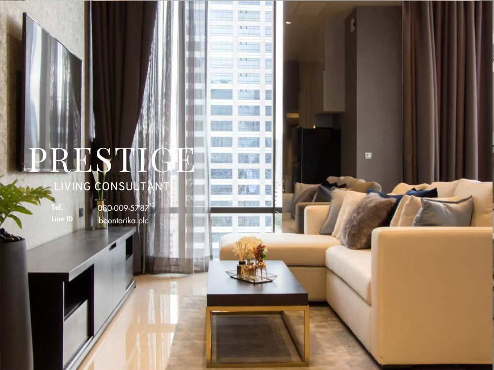 ให้เช่าคอนโดสีลม ศาลาแดง บางรัก : 📌For RENT เช่า | Ashton Silom - 2BR 86.89sqm, 80,000THB