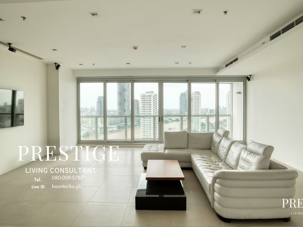 ขายคอนโดวงเวียนใหญ่ เจริญนคร : 📌For SALE ขาย | The River Condominium 3BR 186.76sqm, 40.5MB