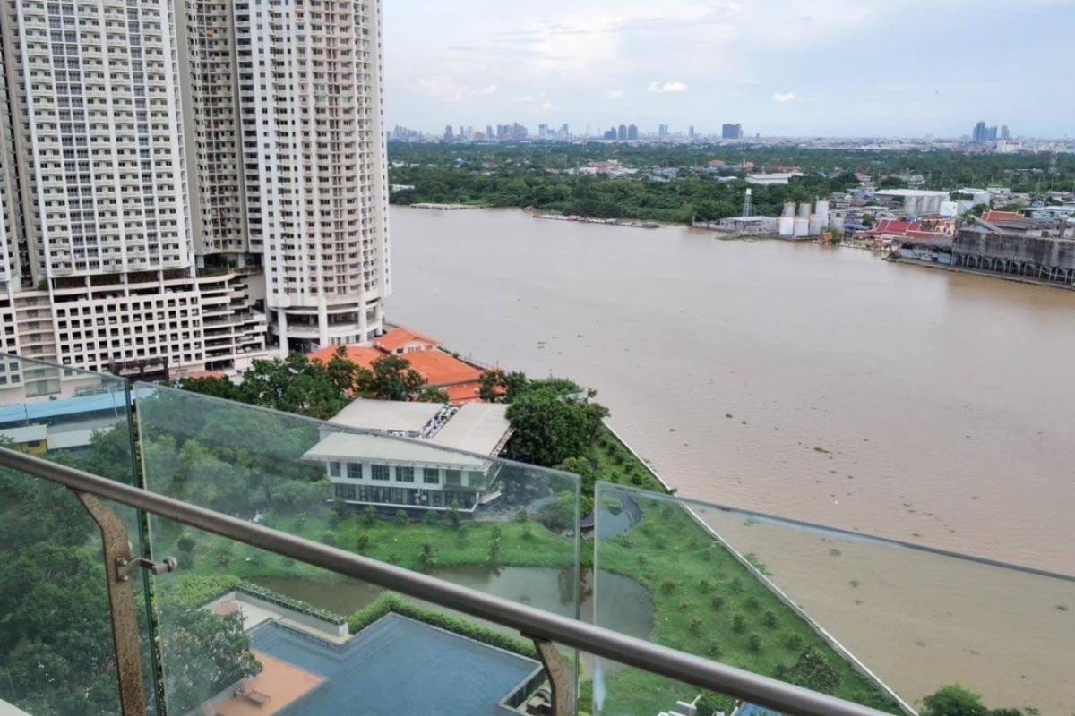 For RentCondoRama3 (Riverside),Satupadit : The PANO, luxury condo, 360° river view, the best of Rama 3, contact 0859455666 (First)