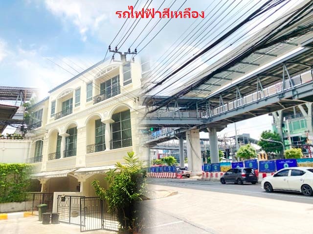 For RentTownhouseSilom, Saladaeng, Bangrak : MRT Yellow Line Khlong Klantan 100m. Thanya Shopping Park 200 m. Srinakarin 3-storey 3bed Stamfod