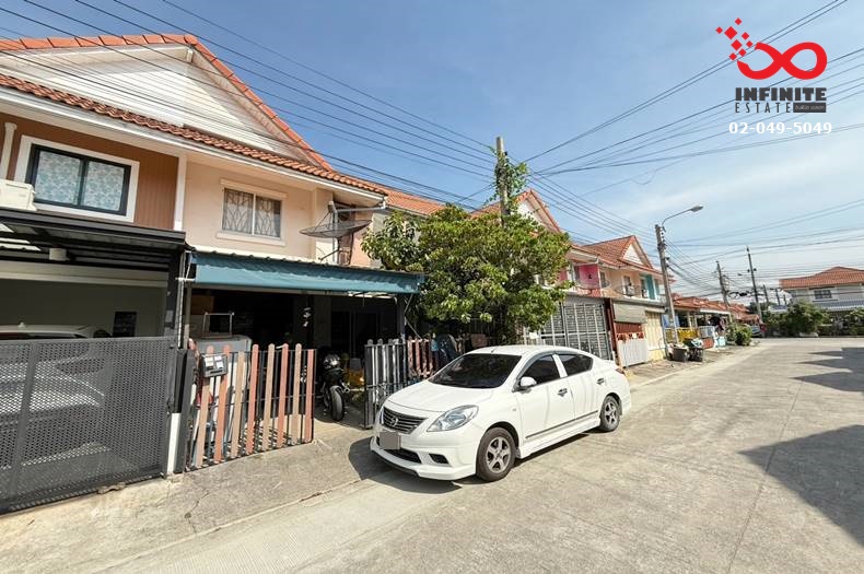 For SaleTownhouseNonthaburi, Bang Yai, Bangbuathong : Townhouse for sale, 2 floors, 18 square wah, Pruksa 33 Bang Bua Thong, Soi Wat Lat Pla Duk, Kanchanaphisek Road