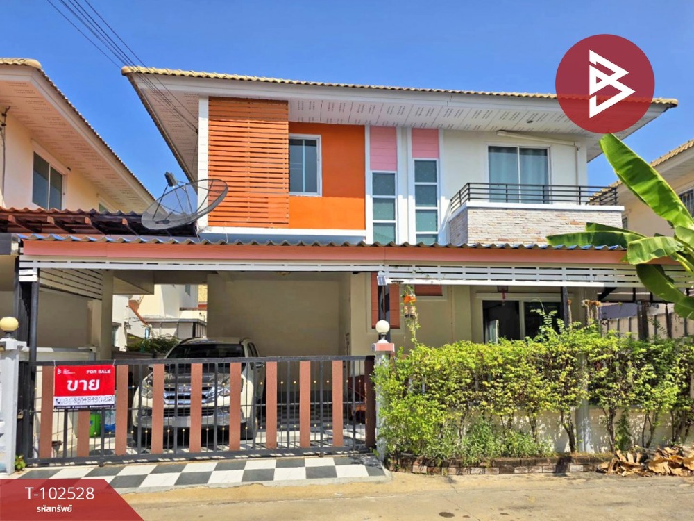 For SaleHouseMahachai Samut Sakhon : Single house for sale, Chokrit Village, Smileland, Ban Ko, Samut Sakhon