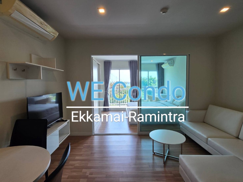 For RentCondoYothinpattana,CDC : New room for rent✨️We condo Ekkamai-Ramintra, beautiful room, large size, good price 📱Line id: @872mguja