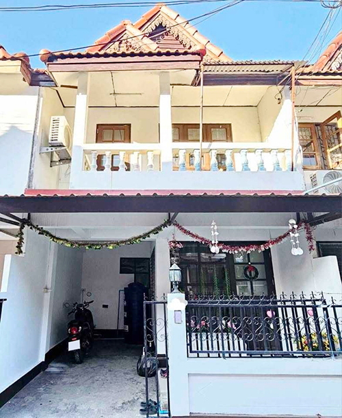 For RentTownhouseChiang Mai : Townhome for rent in downtown near by 5 min to Nimmanhaemin, No.1H483