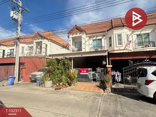 For SaleTownhouseSamut Prakan,Samrong : Townhouse for sale, Nakhon Thong President Village, Bang Phli-Tamru, Phraeksa, Samut Prakan