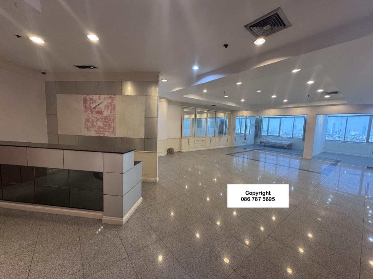 For RentOfficeRama3 (Riverside),Satupadit : Office for rent Rama 3, private, with indoor parking