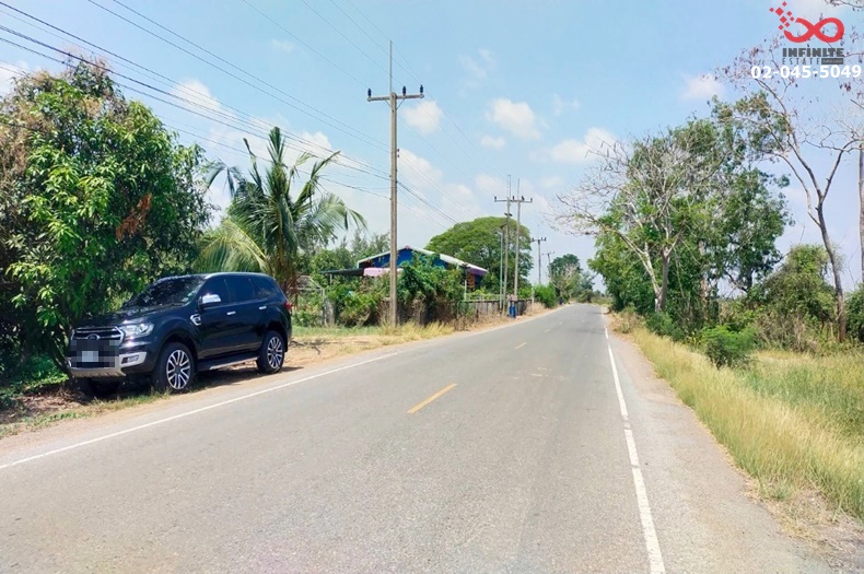 For SaleLandNakhon Nayok : Land for sale, vacant land next to the main road, 768.9 square wah, Si Sa Kaeo, Ongkharak, Nakhon Nayok