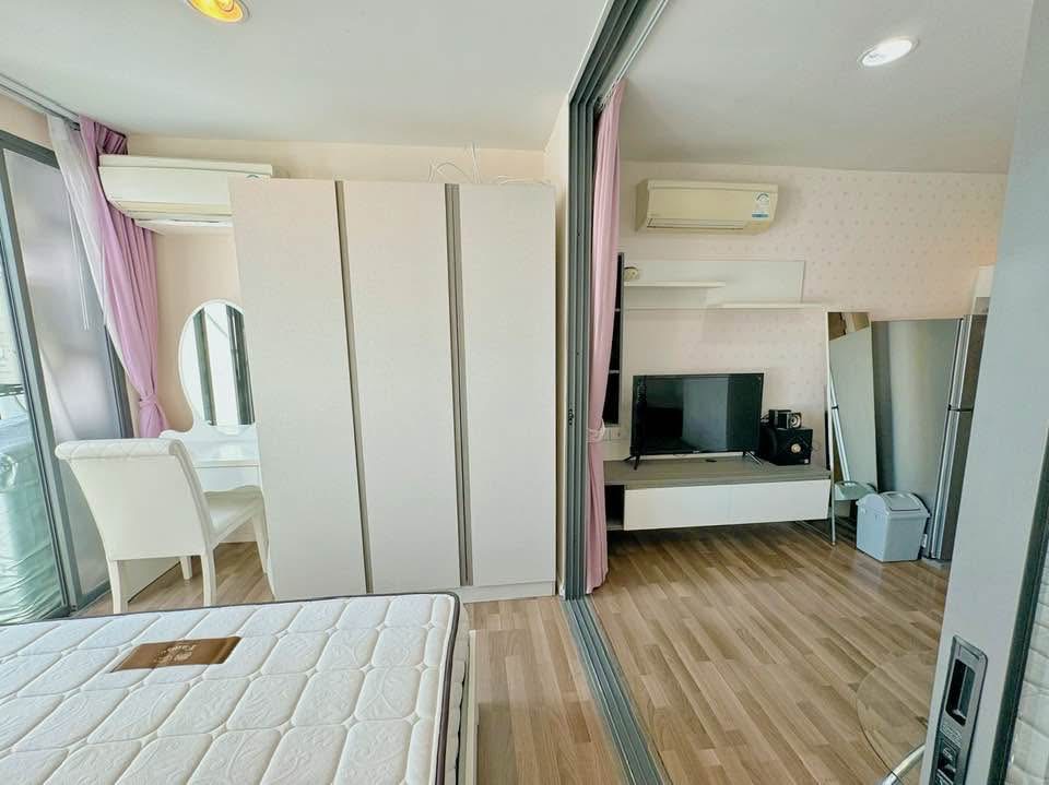 For RentCondoRamkhamhaeng, Hua Mak : For rent: Project name: Condo Living nest ramkhamhaeng Floor: 6 Building: C Room view: 24.87 sq m. Price: 8,000 baht Near the station: Orange Line / Yellow Line