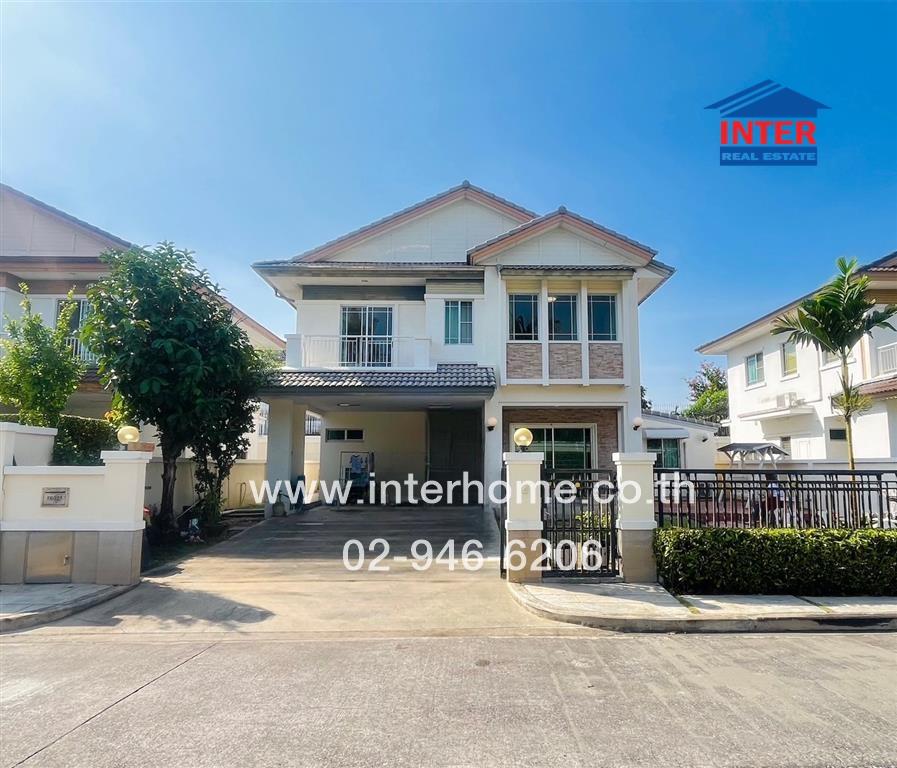 For SaleHouseBang kae, Phetkasem : 2-storey detached house, 81 sq m., Nantawan Village, Sathorn-Ratchaphruek, near BTS Bang Wa, Ratchaphruek Road, Petchkasem Road, Phasi Charoen District, Bangkok