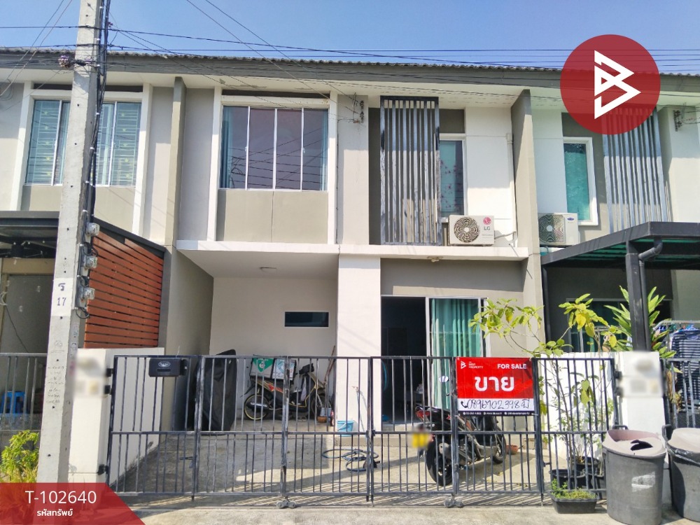 For SaleTownhouseRama 2, Bang Khun Thian : Townhouse for sale, Pruksa Ville Village 80, Tha Kham-Rama 2, Bangkok