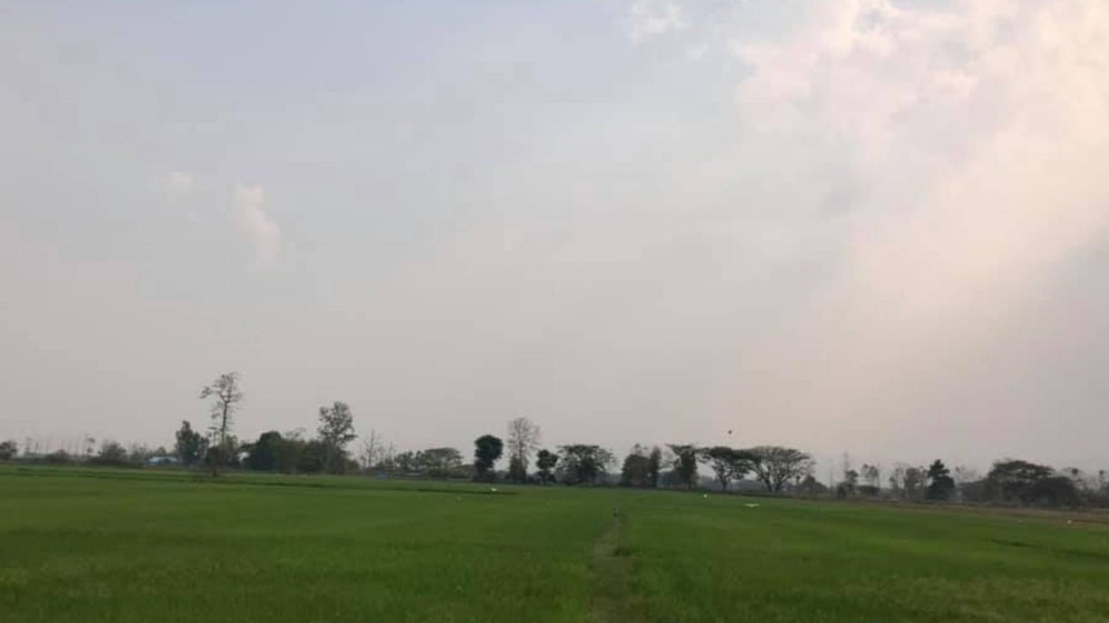 For SaleLandPhayao : #Beautiful land for sale, red Garuda title deed, San Pa Muang Subdistrict, Phayao Province