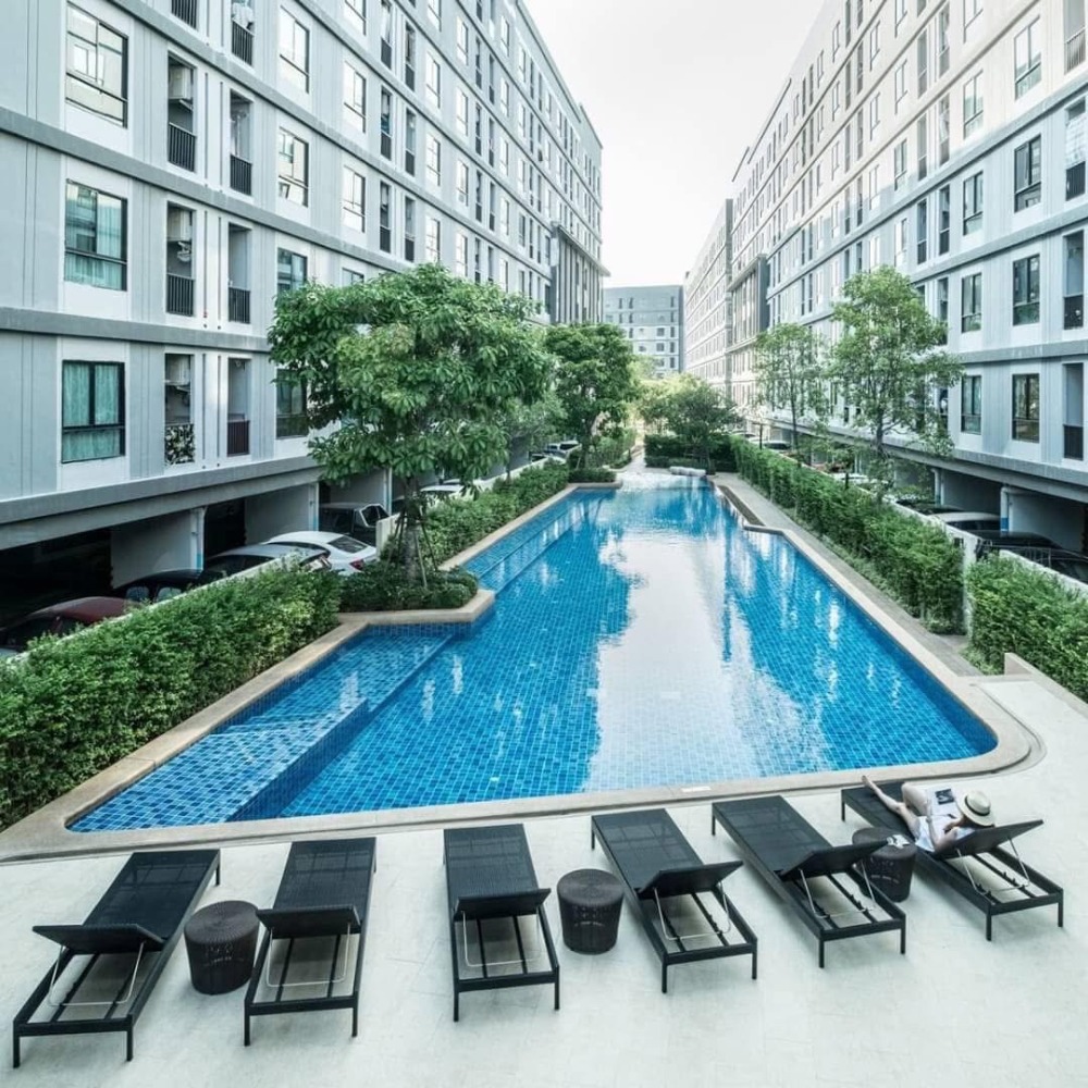 For RentCondoSeri Thai, Ramkhamhaeng Nida : For rent: Project name: Condo Union Ramkhamhaeng Seri Thai Floor: 8 Building: B Room: Rajamangala National Stadium Room size: 24 sq m. Price: 7,000 baht Near: The Mall Bangkapi Near the pier