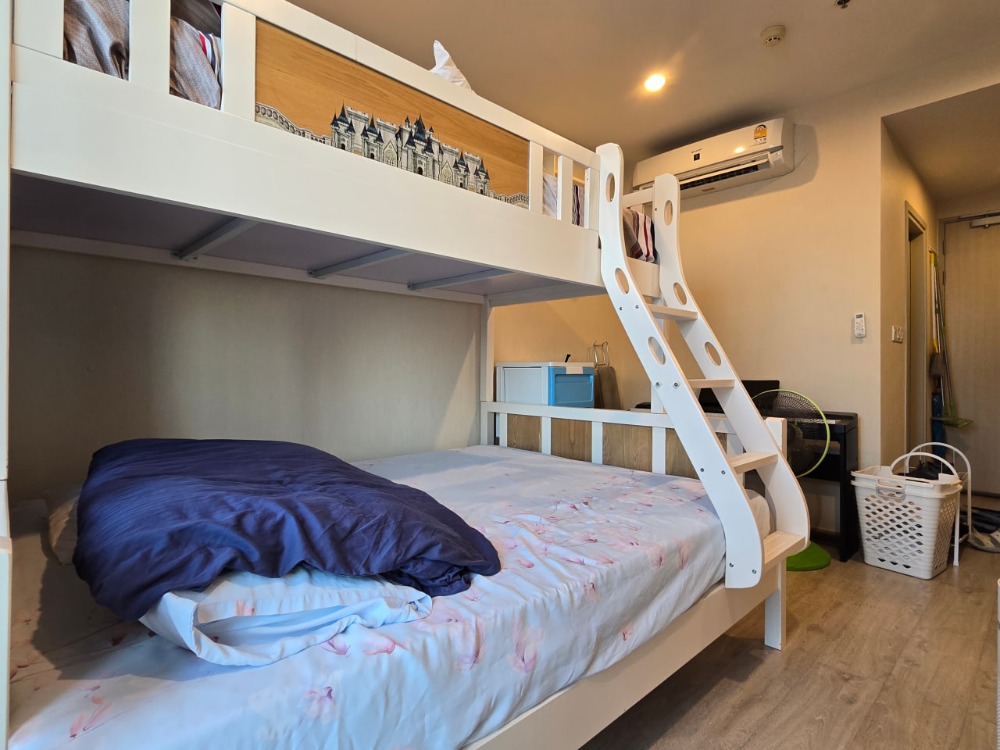 For SaleCondoSiam Paragon ,Chulalongkorn,Samyan : Ideo Q Chula Samyan【𝐒𝐄𝐋𝐋 & 𝐑𝐄𝐍𝐓】🔥Perfectly decorated, beautiful, simple, with full functionality. A bunk bed that will add chicness to the room🔥 Contact Line ID: @hacondo