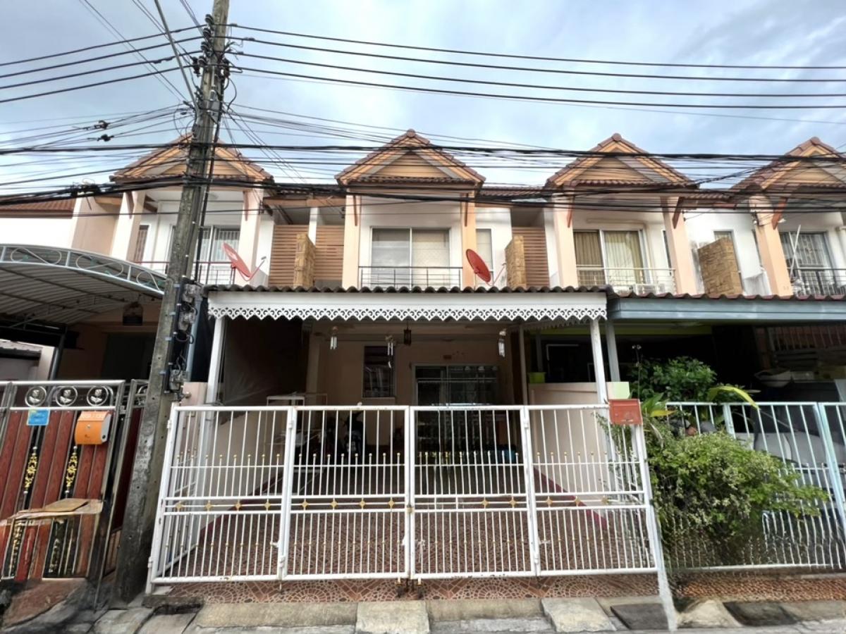 For RentTownhouseNonthaburi, Bang Yai, Bangbuathong : For rent‼️Townhouse-Townhouse, Prime Place Village, Soi Chan Thong Eiam, 3 bedrooms, 2 bathrooms, area size 18.8 sq m. / usable area size approximately 120 sq m.