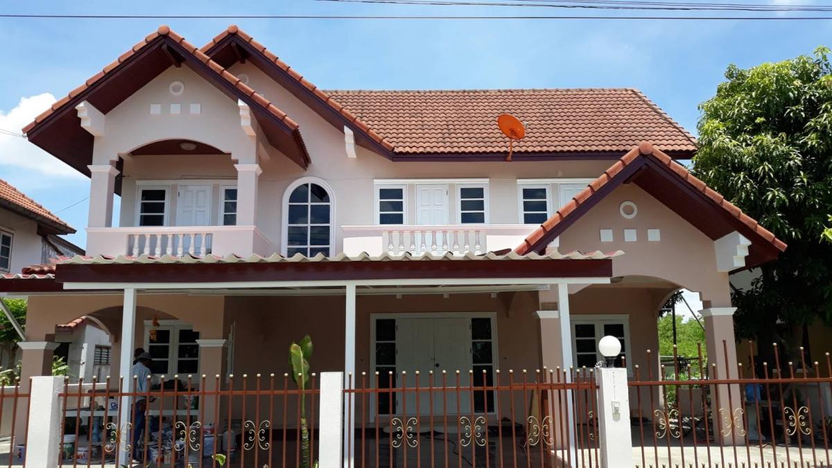 For SaleHouseAyutthaya : (Post owner) House for sale near Ayutthaya city, large house, 82 sq m, 4 bedrooms, 2 bathrooms.