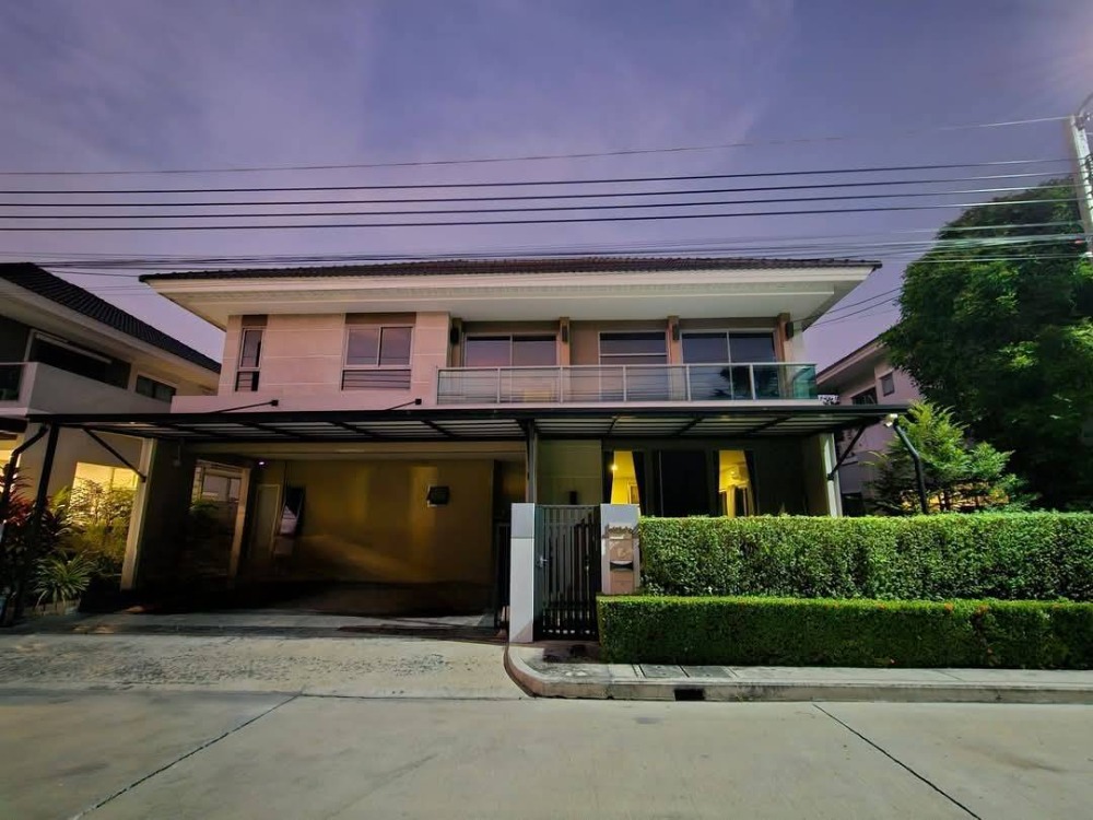 For RentHousePattanakan, Srinakarin : Detached house for rent, Perfect Place Village, Rama 9-Krungthep Kreetha