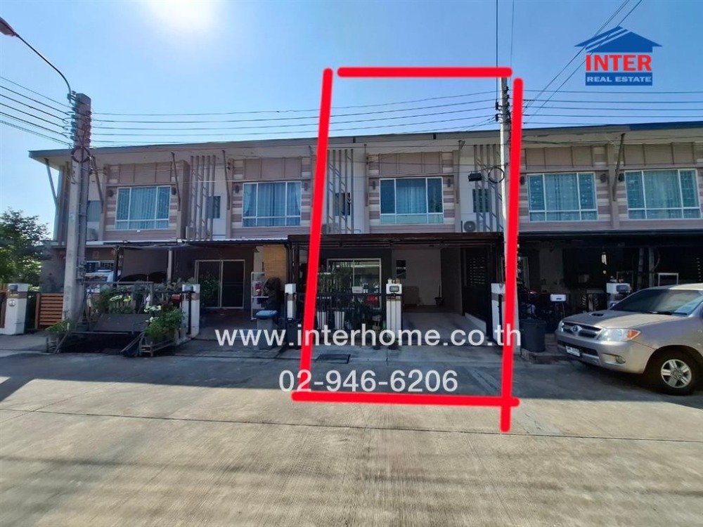 For SaleTownhouseNonthaburi, Bang Yai, Bangbuathong : 2-storey townhouse, 18.3 sq.w., Pruksa Prime Village, Soi Kantana-Wongwaen, near Bangyai Hospital, Soi Kantana, Kanchanaphisek Road, Soi Kantana, Bangyai, Nonthaburi