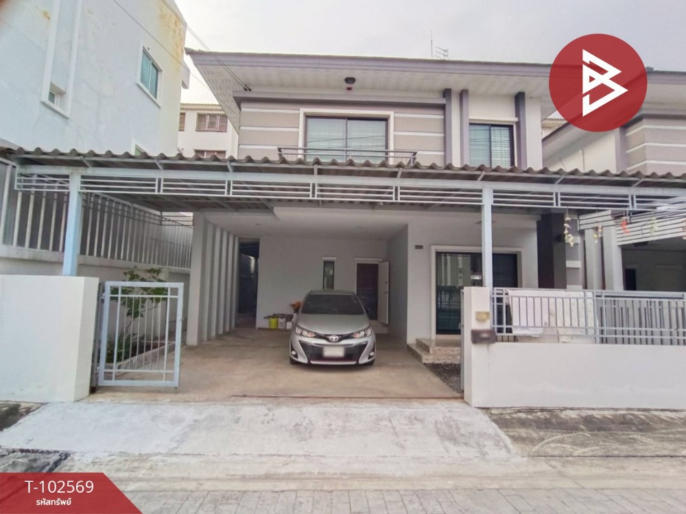 For SaleHouseBang Sue, Wong Sawang, Tao Pun : For sale: semi-detached house, Haus The Hamburg Village, Ramintra-Ramkhamheng (Haus The Hamburg Ramintra-Ramkhamheng), Khlong Sam Wa, Bangkok