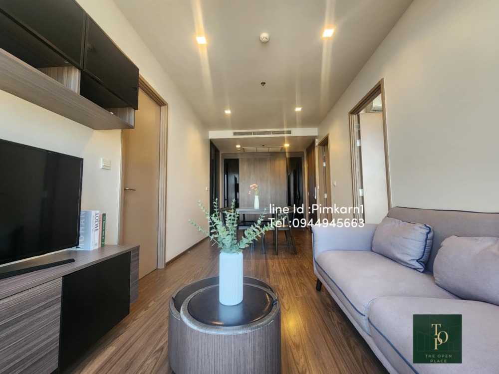 For RentCondoOnnut, Udomsuk : The Line Sukhumvit 71 <<2 Bedrooms For Rent>> 📍Location: 400m. to BTS Phra Khanong :Fully Furnished