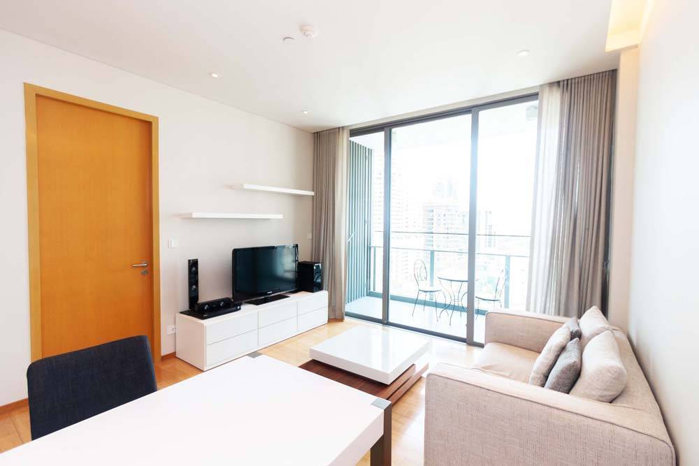 For RentCondoSukhumvit, Asoke, Thonglor : Aequa Sukhumvit 49 Size 55.56 sqm. 2 bedrooms, 2 bathrooms, 14th floor, 16/02/25 #RT2501005