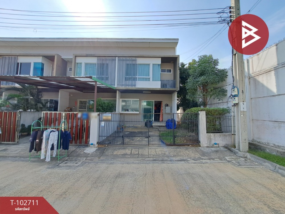 For SaleTownhouseSamut Prakan,Samrong : Townhouse for sale, Indy Village 2 Prachauthit 90 (Indy2 Prachauthit90), Phra Samut Chedi, Samut Prakan