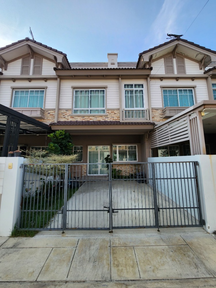 For RentTownhouseRathburana, Suksawat : For rent: Indy 3 Pracha Uthit 90, ready to move in