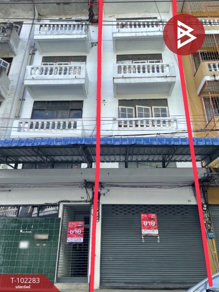 For SaleShophousePinklao, Charansanitwong : Commercial building for sale, 2 units, Soi Borommaratchachonnani 117, area 21 sq m, Taling Chan, Bangkok