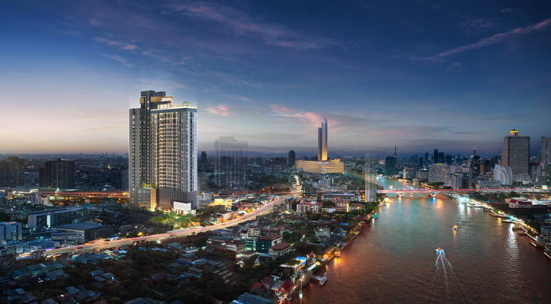 Sale DownCondoWongwianyai, Charoennakor : (Down payment sale) Life Charoennakhon Sathorn, a condo with a view of the Chao Phraya River, near BTS Krung Thon Buri