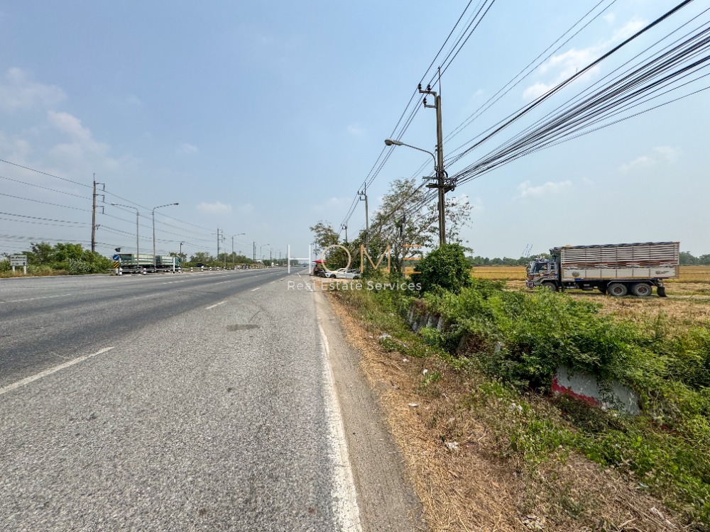 For SaleLandMin Buri, Romklao : Located on the main road, worth the investment 🔥 Land next to Main Road Suwinthawong / (SALE) COF617