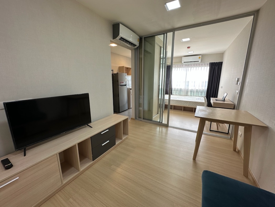 For RentCondoPathum Thani,Rangsit, Thammasat : Condo For Rent | The Best Value In The Project “Plum Condo Rangsit Alive 1” 27 Sq.m. Near Bangkok University