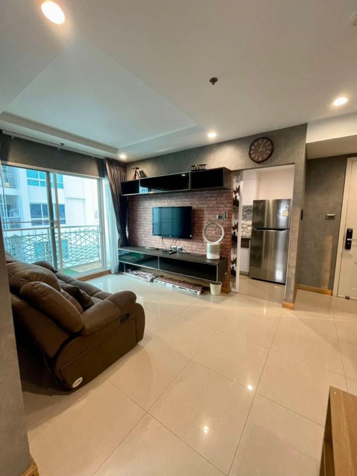 For RentCondoRama9, Petchburi, RCA : 💢 For rent Supalai Wellington 2, large room, 2 bedrooms, 2 bathrooms, 66.56 sq m, beautiful room, electrical appliances, complete furniture, 9th floor, city view